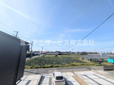 【展望】 | 磐田市高木 新築一戸建て 3号棟 | 物件からの展望です