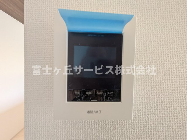 【セキュリティ】 | 磐田市高木 新築一戸建て 3号棟 | TV付インターホンです