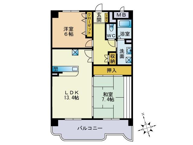 ラメイユールの間取り