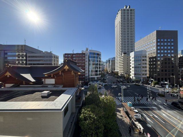 サンホリベビル　5Fの展望