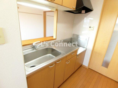 【キッチン】 | ＣＡＳＡ－Ｋ | ２口ガスコンロ設置可能な対面キッチン。