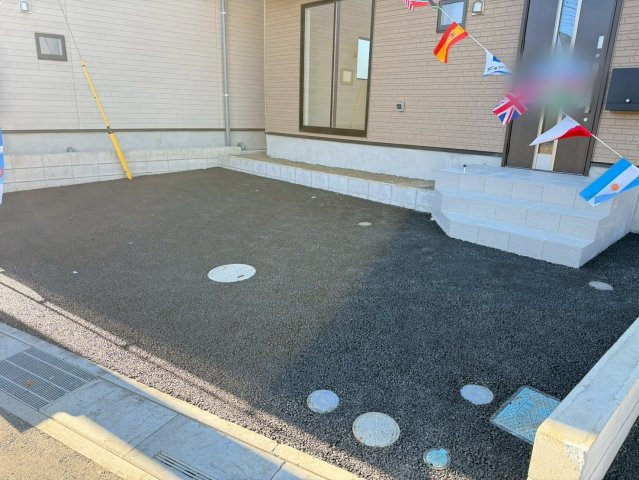 川口市安行小山第2　新築一戸建て　2号棟の駐車場|駐車場があるので、車を買う予定の方も安心です