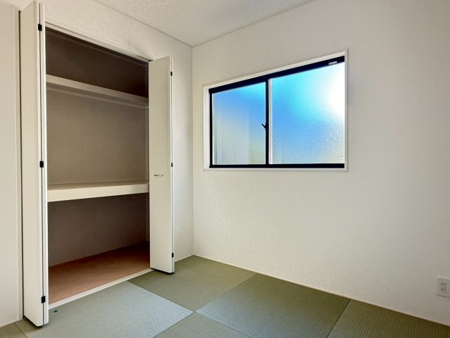 川口市安行小山第2　新築一戸建て　4号棟の和室|和室があれば、来客や子供用のスペースとして活躍します