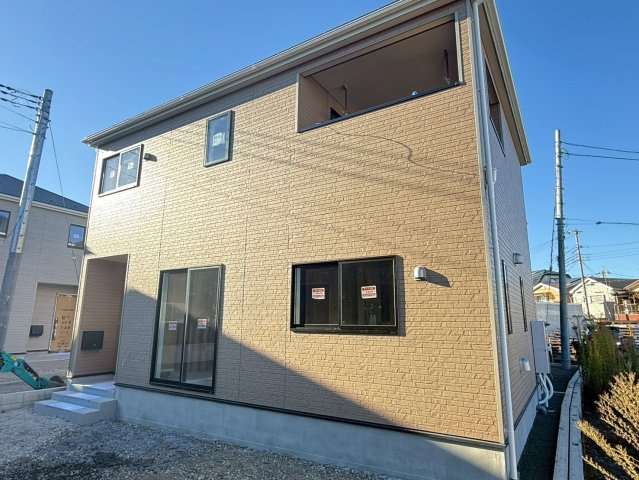 川口市安行小山第2　新築一戸建て　8号棟の外観|建物外観を気になさる方へ、見た目の良い物件です