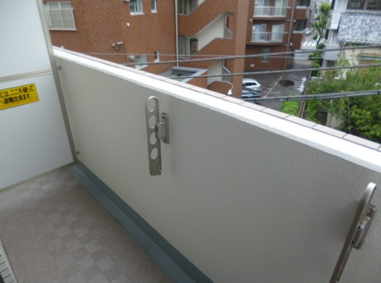 スカイコート小竹向原のバルコニー
