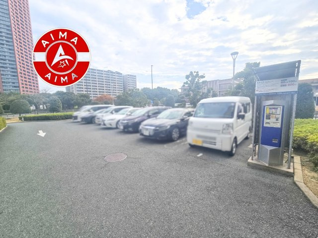 アイランドタワースカイクラブC棟　5階の駐車場|来客用の駐車場です。