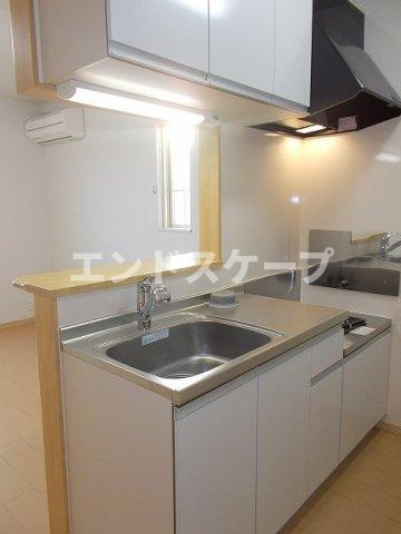 アルモニーメゾンＢのキッチン|高崎、前橋のお部屋探しはエンドスケープまで！お客様の理想お聞かせ下さい♪