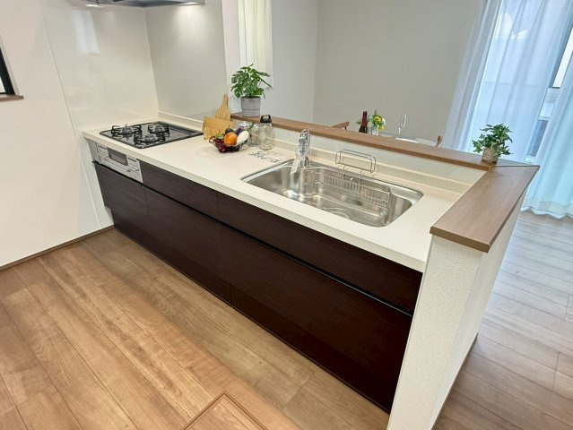 川口市安行小山　新築一戸建て　E号棟のキッチン|キッチンです