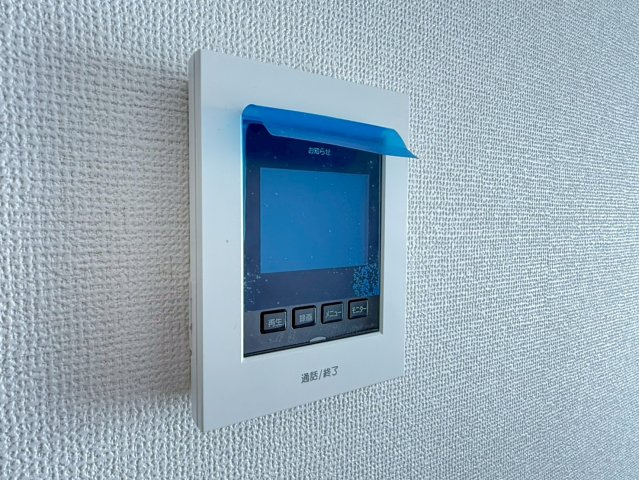 川口市安行小山　新築一戸建て　G号棟のセキュリティ|モニター付きインターホン