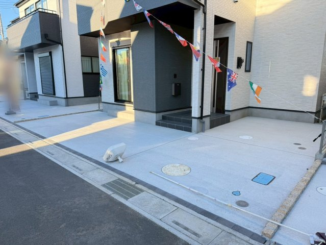 川口市安行小山　新築一戸建て　G号棟の駐車場|駐車スペースもあります