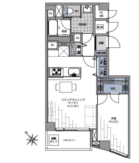 【間取り】 | ★仲介手数料無料★ハイツ赤坂（リノベーション工事中）