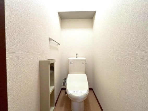 マウントヒルズのトイレ|落ち着いたトイレです