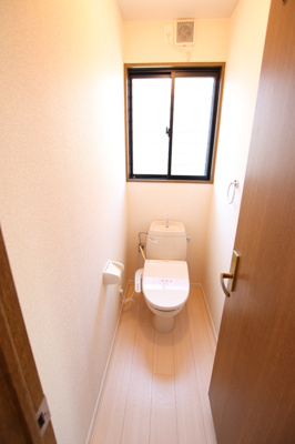 洗浄機能付で快適なトイレ