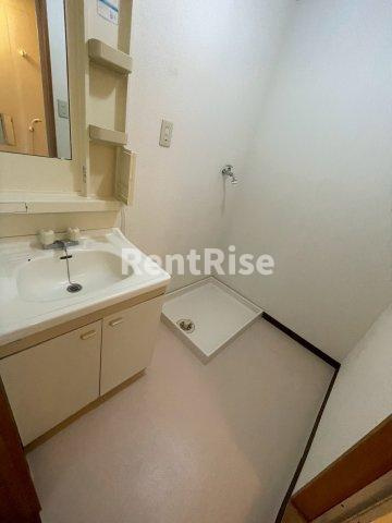 ハイツさんでの洗面所