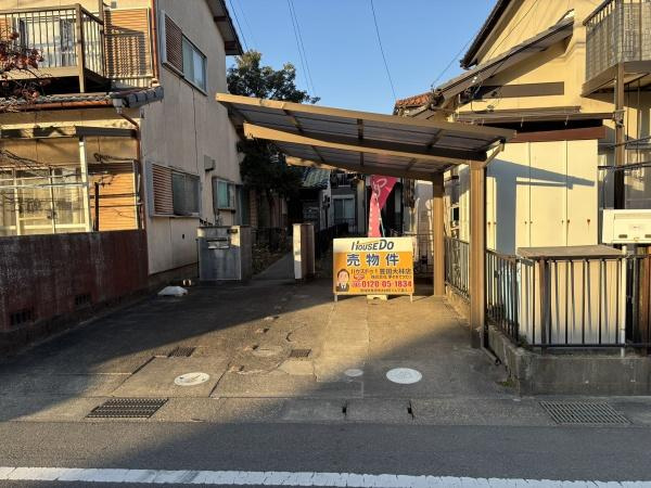 岡崎市大樹寺3丁目・中古戸建の駐車場|１台駐車できます！