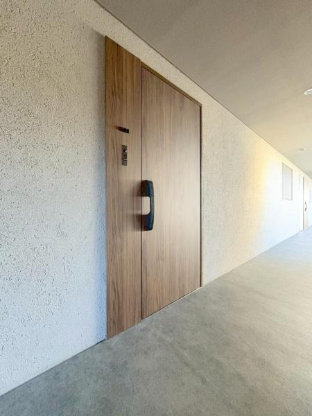 バースシティ・ザ・マーク鷺沼の玄関|外から見た玄関です。