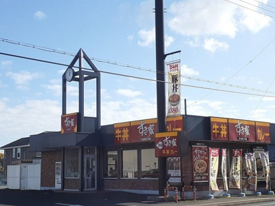 【周辺】 | ＢＲＥＥＺＥＨＯＵＳＥＵＳＵＩ | すき家 日立金沢店まで1600m