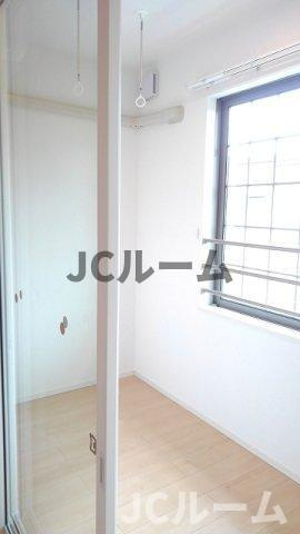 四ケ所ヒルズのバルコニー