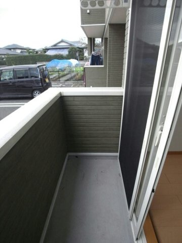 クォーク１８Ｃのバルコニー