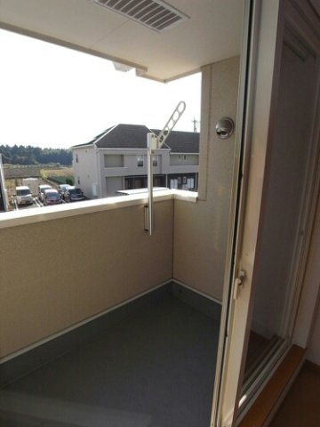 ムーンヴェルジュＤのバルコニー