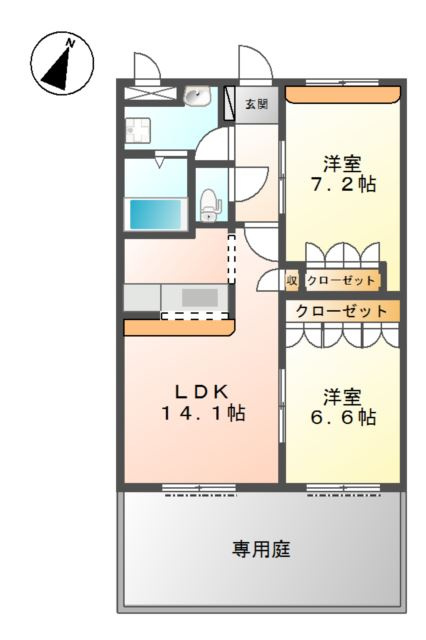 グレイスヴィラの外観|外観写真（昼）