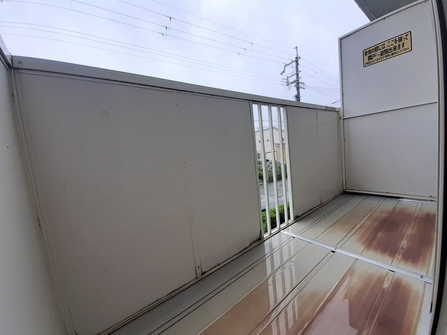 シャルマンＫのバルコニー