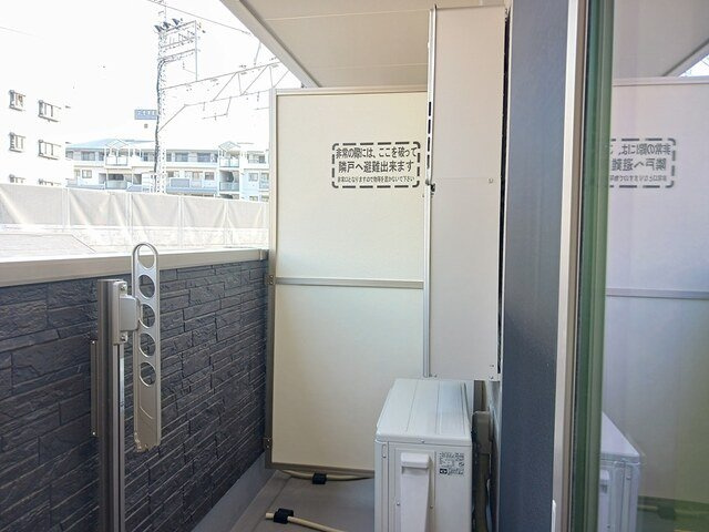 エナジーのバルコニー|陽当たり良好なバルコニーです