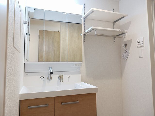 エナジーの洗面所|使いやすい洗面所です