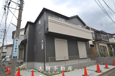 【外観】 | 座間市西栗原2丁目　新築戸建て　全1棟【仲介手数料無料】 | 建物完成しました！！内見可能です♪