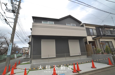 【外観】 | 座間市西栗原2丁目　新築戸建て　全1棟【仲介手数料無料】 | □■当社なら諸費用を最大限削減できます■□