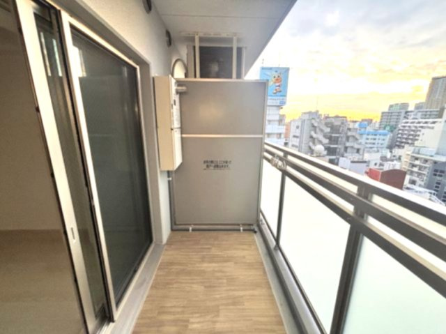 エスリードレジデンスグラン神戸三宮シティのバルコニー