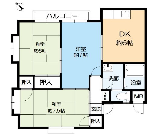 【間取り】 | メゾン・ド・エトワール | メゾン・ド・エトワール（GoodHome）