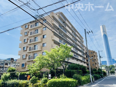 【外観】 | メロディーハイム水元公園弐番館 | 2002年9月築。ペットの飼育可能マンションです。