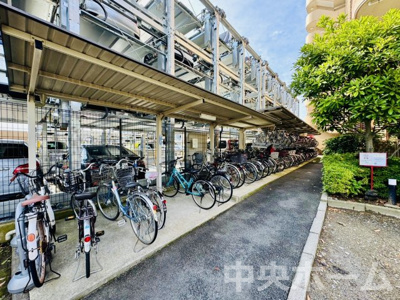【駐輪場】 | メロディーハイム水元公園弐番館 | 【自転車置き場】最新の空き状況や費用などの詳細は担当スタッフまでお問い合わせください。