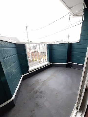 エヴァーグリーン　Ａのバルコニー