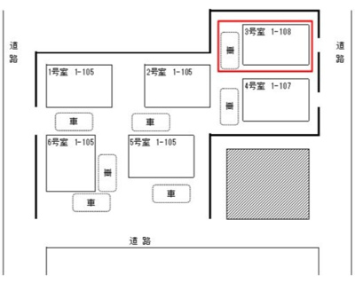 【区画図】 | 上白水八尋貸家