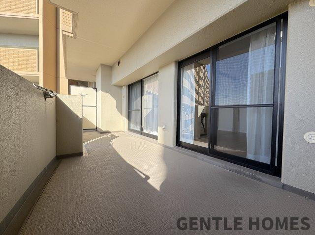 パロスリバーコート博多弐番館のバルコニー