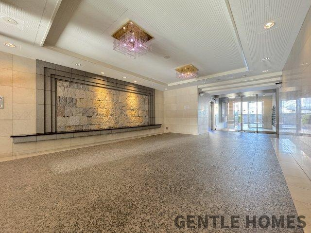 パロスリバーコート博多弐番館のエントランス