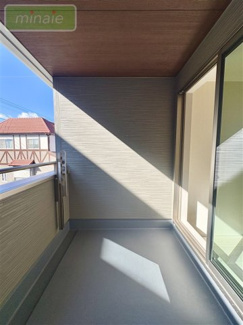 【バルコニー】 | 小学校9分　WIC×2　長期優良住宅　夏見台1　全2棟　1号棟