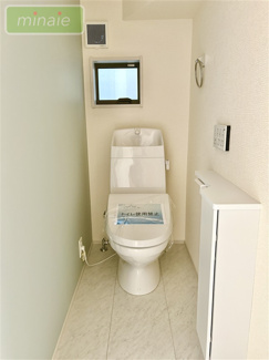 【トイレ】 | 小学校9分　WIC　長期優良住宅　夏見台1　全2棟　2号棟