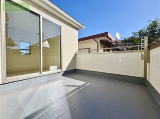 【バルコニー】 | 小学校9分　WIC　長期優良住宅　夏見台1　全2棟　2号棟