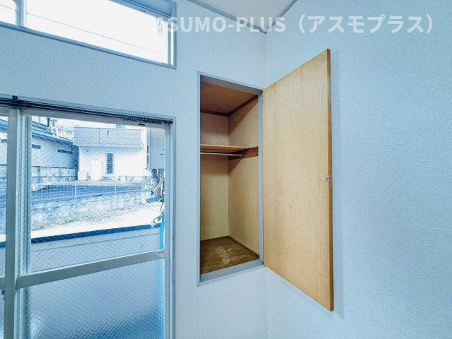 ハイム二日市A棟の収納|別号数タイプ