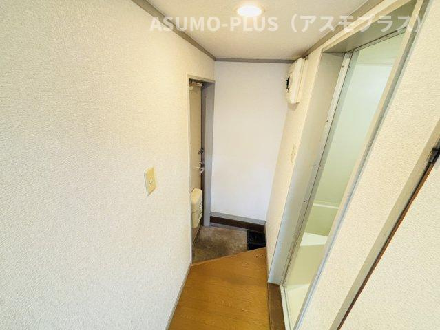 ハイム二日市A棟のエントランス|別号数タイプ