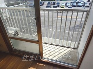 セジュール中野のバルコニー