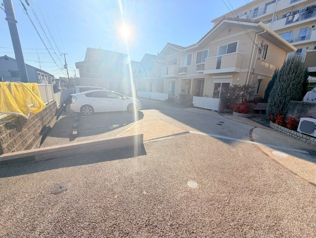 パークハイム向陽C棟の駐車場