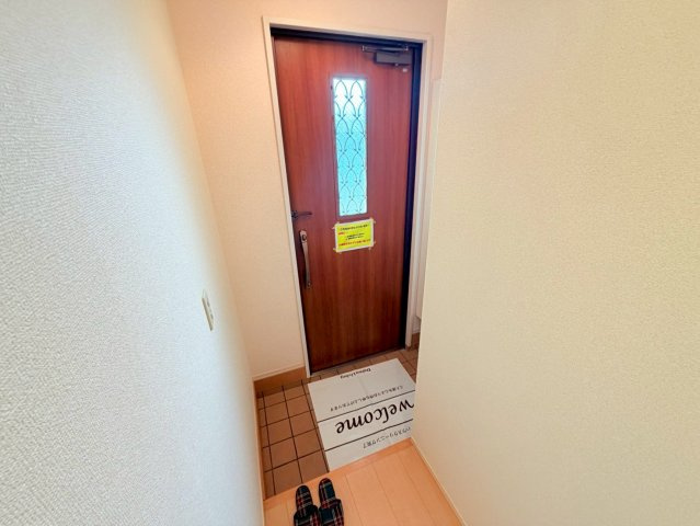 パークハイム向陽C棟の玄関