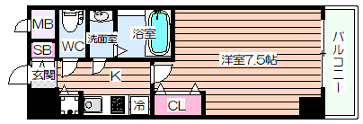 【間取り】 | ONE ROOF FLAT FUKUSHIMA