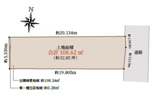 【土地図】 | 品川区小山2丁目土地