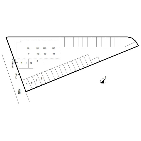 【区画図】 | ＪＲＢハイツふしの