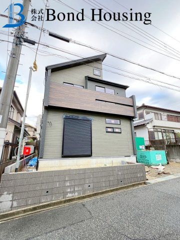 「スマートサニタリー採用」竹の台1丁目 1号棟の前面道路含む現地写真